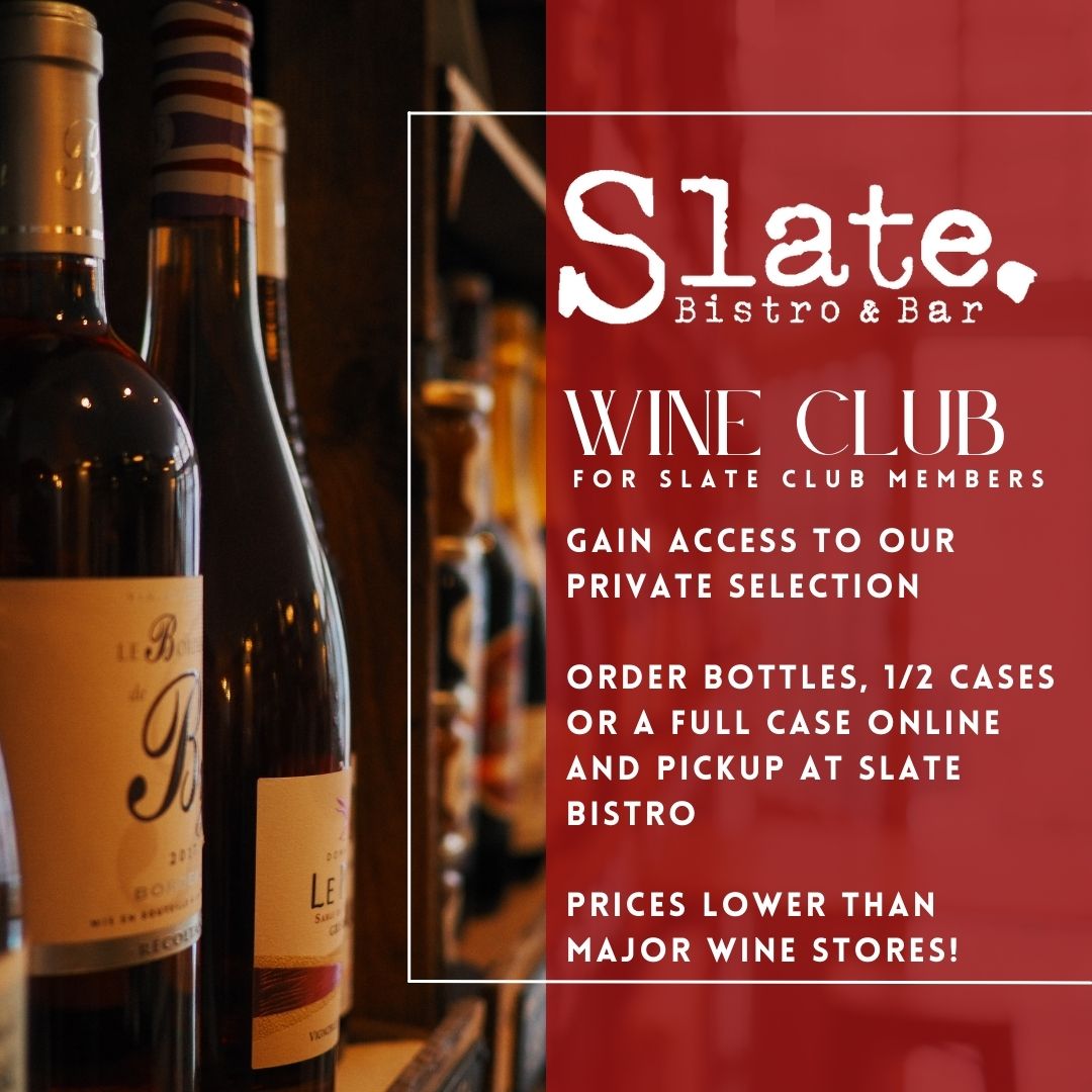 Welcome to the Slate Wine Club