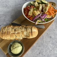 Salad and Bread